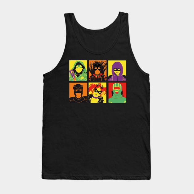 Kick Pop Tank Top by Edwoody